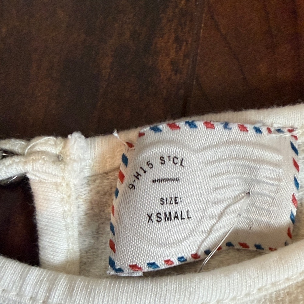 Anthropologie Tank Top - Cream with Colorful Sequins XS - Picture 2 of 5